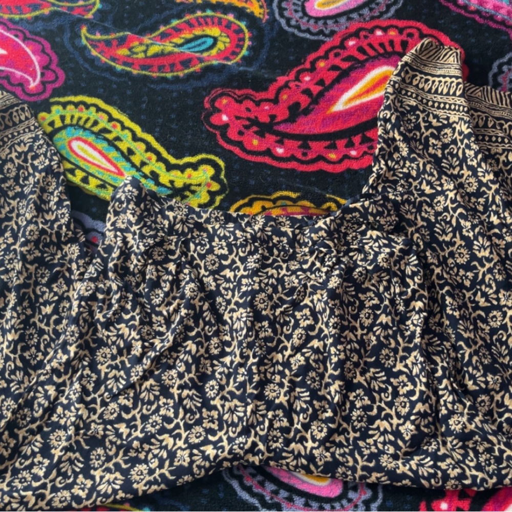 Funky vintage wide leg pants!